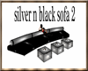 (TSH)SILVER N BLK SOFA 2