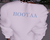 White BooYaa Sweater