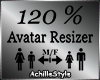 Avatar Scaler 120% M/F