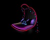 neon chair pose