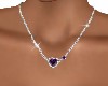 AMETHYST HEART CHAIN