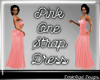 Pink Single Strap Dress