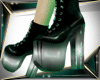 acrylic heels boot shoe