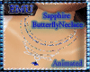 (EMU)Sapphire Bfly Nklce