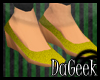 [KDG] Yellow Wedge Heels