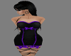 BM Purple corset dress