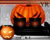 Halloween Pumpkin Couch