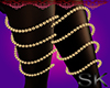 (SK) Gold Thigh Pearls