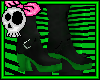 Acid Green Boots