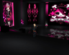pink&black emo room