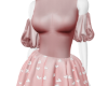 Pleated dress Pink