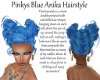 Pinkys Blue Anika Hair