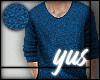 // Sweater : BLU