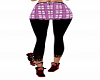 RL Mini Skirt PlaidPurp