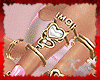 ✘ Pink Nail + Rings