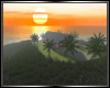 Secret island sunset