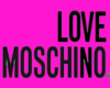 2018 LOVE MOSCHINO PINK