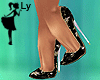 !LY Black Chinese Pumps