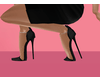 7 Inch heels