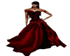 vestido rojo princesa