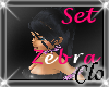 Pink Zebra Spike Set