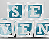 Birthday Seven Balloons