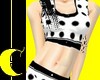 Polka Dot Shortsw/boots