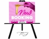 TG| Waxing -BookNow Sign