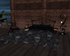 Pirate attic bed