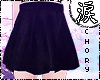 ☾ black skirt