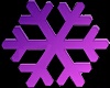Purple Snowflake Light