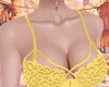 Yellow Lace Top Busty