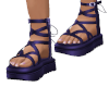 Gladiator Sandals Purple