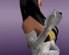 silver gloves