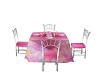 Pink Dinning Table