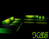 Toxic Green Couch