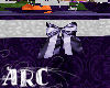 ARC Wedding Bow - Purple