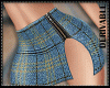 Blue Plaid Skirt