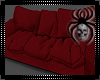 Comfy Red Sofa