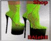 Neon Green Boots