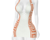 Versace Orange Dress