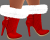 H/Christmas Fur Boots