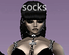 Lady Skull Socks