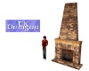 TK-Brick Fireplace