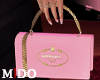 M! Pink Hand bag