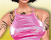 PINK HOLOGRAM TOP