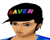 *R* Raver Hat Black Hair