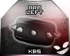 KBs Garter Arm Left Drk