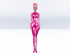 Pink Latex Suit