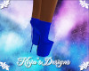 KD~Electric Blue bootie